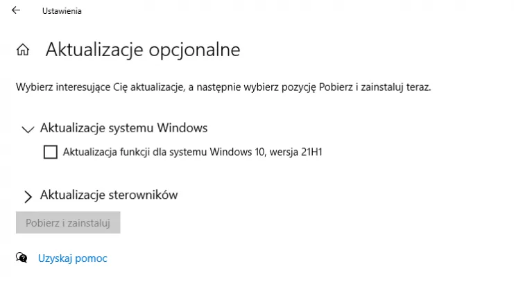 Zmiany w polityce aktualizacji systemu Windows