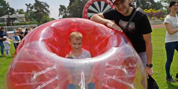 bubble football - atrakcje sportowe na eventy