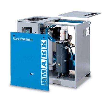 Sprężarki śrubowe - poznaj sekret wydajności w przemysłowej kompresji powietrza.