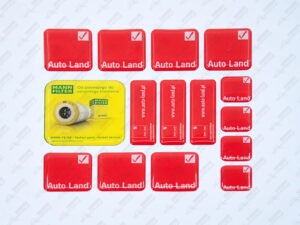 Naklejki wypukłe 3D: trójwymiarowy efekt, który odmieni Twoje logo