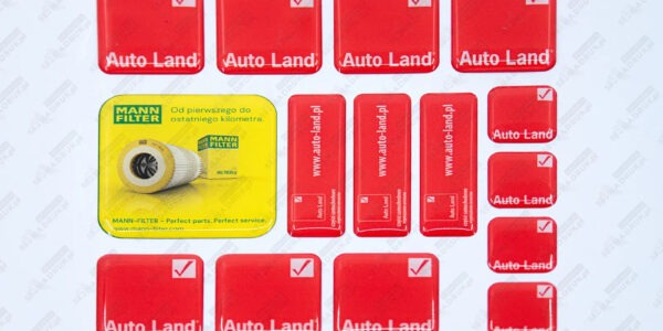 Naklejki wypukłe 3D: trójwymiarowy efekt, który odmieni Twoje logo