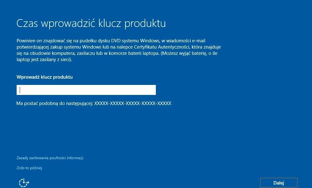 Jak sprawdzić, czy mój system Windows 10 jest aktywowany?
