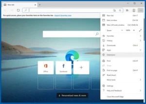 Wirusy przeglądarkowe specyficzne dla Microsoft Edge na Windows 11