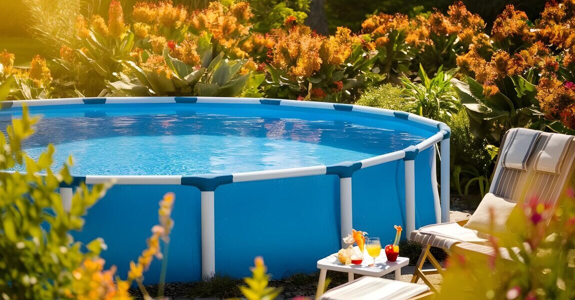 Basen ogrodowy z podgrzewaną wodą? Możesz go mieć kilkoma kliknięciami!