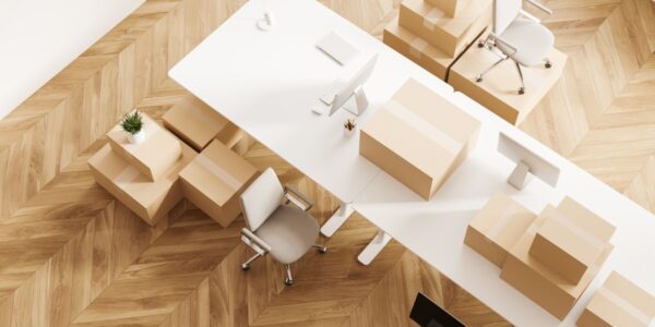 Przeprowadzka firmy informatycznej z pomocą firmy transportowej