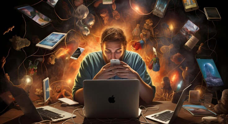 Cyfrowy chaos – jak technologia wpływa na uwagę, koncentrację i jakość życia użytkownika?