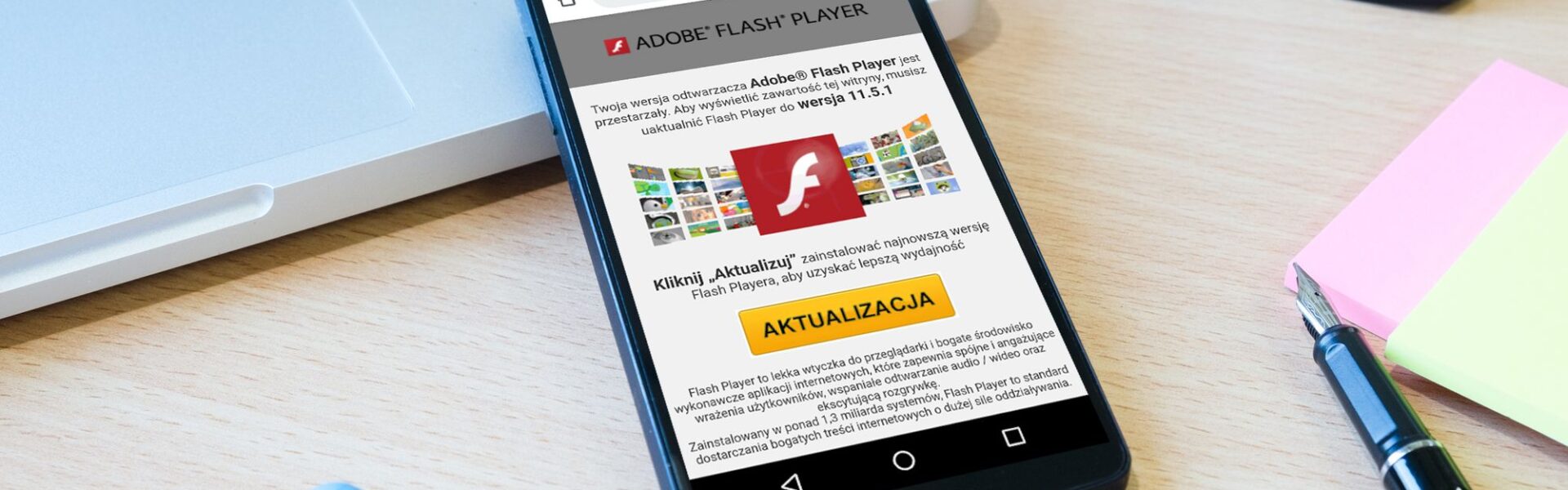 Fałszywe aplikacje aktualizujące Androida – nowe metody ataku