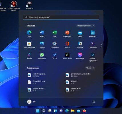 Menu Start działa bardzo wolno lub przestaje odpowiadać po aktualizacji