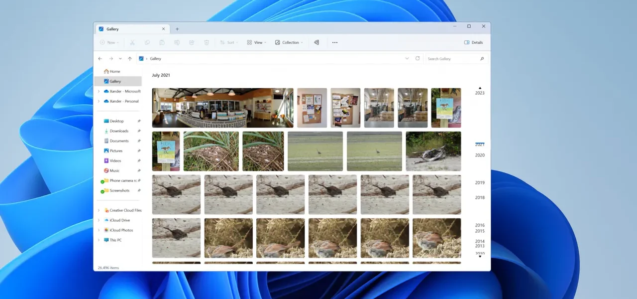 Windows 11 zamienia zdjęcia i pliki graficzne na czarne miniatury lub pusty podgląd