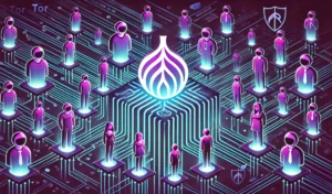 Symulacja przesyłania wiadomości ukrytej z fałszywego konta przez Tor