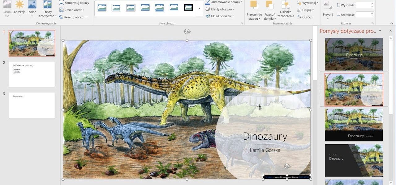 Tworzenie i edycja prezentacji multimedialnych – praktyczny przewodnik – informatyka szkoła średnia