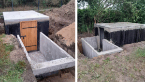 piwniczka ze schodami