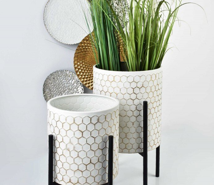 doniczka na nóżkach