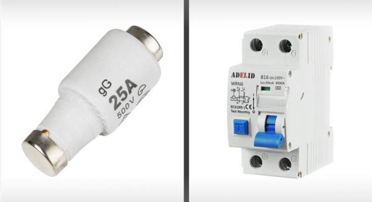 Czym wyłącznik nadprądowy różni się od bezpiecznika topikowego?