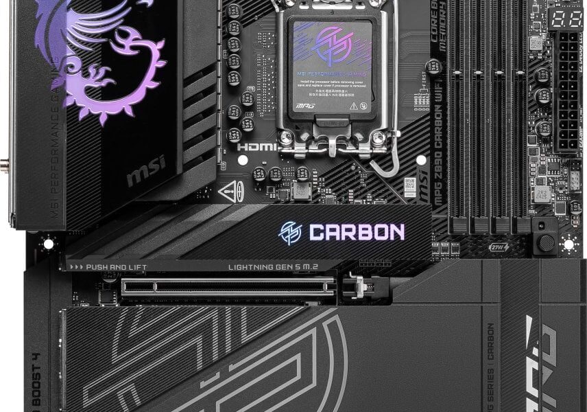 MSI MPG Z890 CARBON WIFI – Płyta główna do podkręcania w 2025 roku