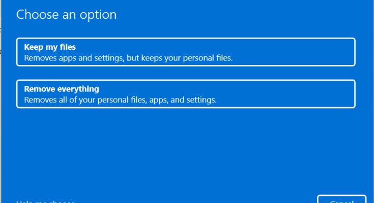 Twardy reset Windows 11 — jak przywrócić system do stanu fabrycznego i rozwiązać problemy z wydajnością