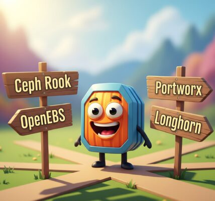 Cloud Native Storage – porównanie nowoczesnych rozwiązań: Longhorn, OpenEBS, Rook-Ceph