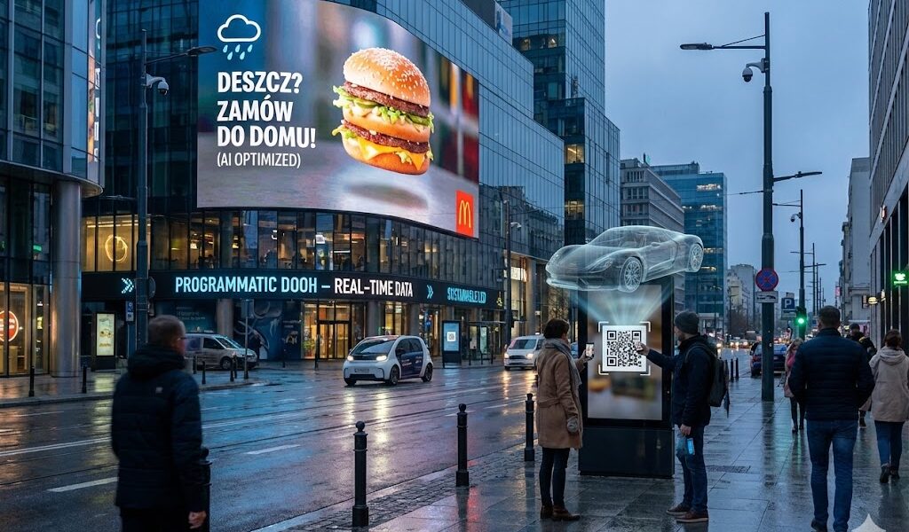 Jak AI, AR i programatyczne DOOH kształtują przyszłość billboardów w 2026 roku