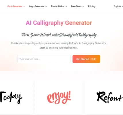Escaping Font Fatigue: Crafting Unique Brand Identities with an AI Calligraphy Font Generator