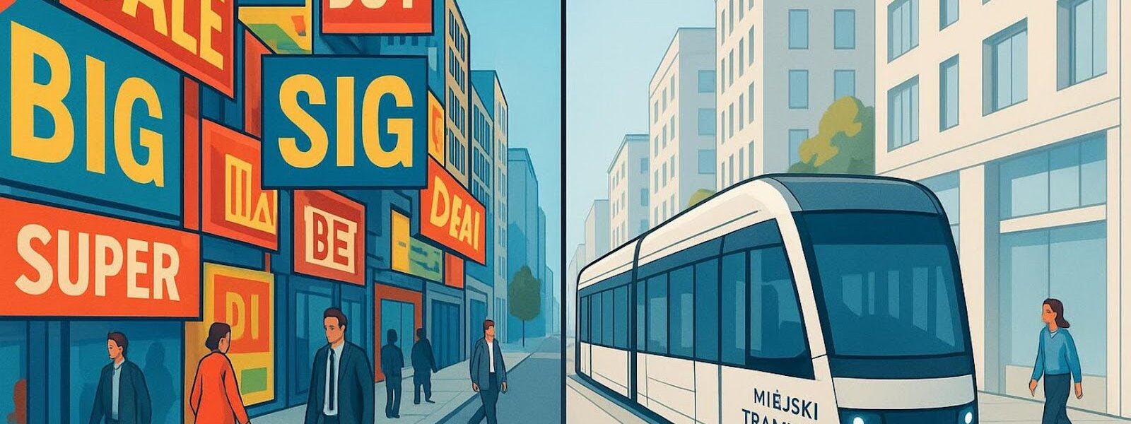 Problem z lokalną świadomością marki? Rozwiązania reklamy tramwajowej dla kampanii miejskich