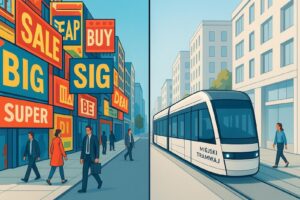 Problem z lokalną świadomością marki? Rozwiązania reklamy tramwajowej dla kampanii miejskich