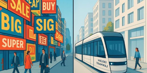 Problem z lokalną świadomością marki? Rozwiązania reklamy tramwajowej dla kampanii miejskich