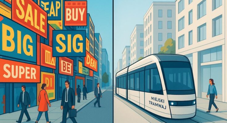 Problem z lokalną świadomością marki? Rozwiązania reklamy tramwajowej dla kampanii miejskich