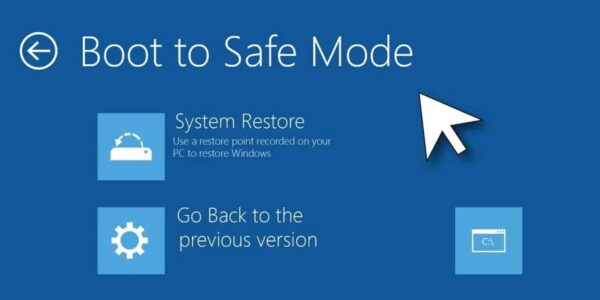 Dlaczego system uruchamia się w trybie awaryjnym zamiast normalnym