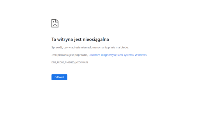 Internet działa, ale strony się nie otwierają – problem z DNS lub przeglądarką