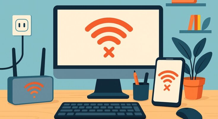 Router Wi-Fi rozłącza internet co kilka minut – jak znaleźć przyczynę