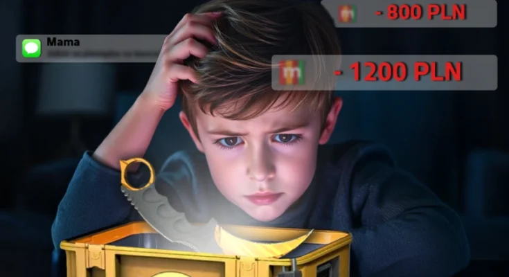 Skiny, lootboxy i mikrotransakcje – jak dzieci tracą pieniądze w grach