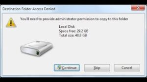 Windows 11 pokazuje „Brak uprawnień do tego folderu” mimo bycia administratorem