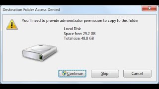 Windows 11 pokazuje „Brak uprawnień do tego folderu” mimo bycia administratorem