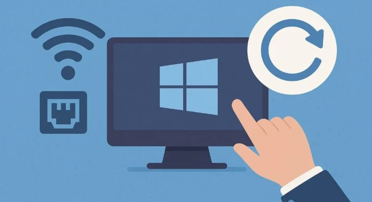 Windows 11 resetuje ustawienia sieci po każdym restarcie – brak zapamiętanych konfiguracji