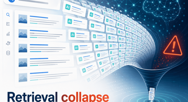 Czy AI content może zepsuć Google? Retrieval collapse jako nowe ryzyko SEO