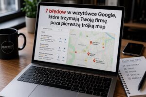 7 błędów w wizytówce Google, które trzymają Twoją firmę poza pierwszą trójką map