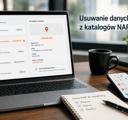 Jak usunąć dane zamkniętej firmy z katalogów NAP